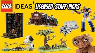 The Best Lego Ideas Staff Picks (Licensed IP)