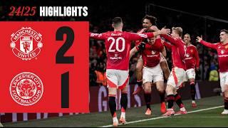 MAGUIRE WINS IT!  | Man Utd v Leicester