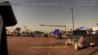 A.I. Yellow Light Violation Example