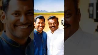 | Captain Vijaykanth l Vishal | AI VIDEO | #youtubeshorts #captain #vishal#aivideo#2025#happynewyear