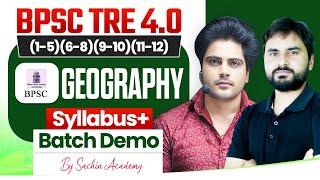 BPSC TRE 4.0 GEOGRAPHY DEMO by Sachin Academy Live 11am