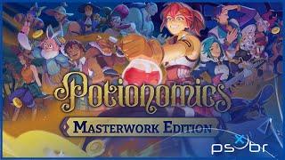 Potionomics: Masterwork Edition (PS5) - Gameplay - Primeiros 46 Minutos / First 46 Minutes