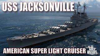 USS Jacksonville Super Light American Cruiser World of Warships WowsCL