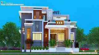 EAST FACING, 2BHK, 1200 SQFT BUNGALOW PLAN DESIGN BY @smplans3dhousedesign