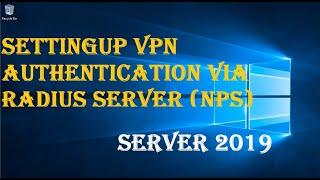 SETUP VPN AUTHENTICATION VIA RADIUS SERVER