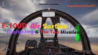 F-100D Air Sorties - Dogfighting & Fox Two Missiles | War Thunder_20240902161958