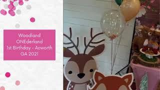 Woodland Creature: Woodland ONEderland Rustic 1st Birthday Baby Shower Ideas