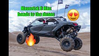 Maverick R MAX XRS is at home at the dunes!