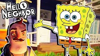 HELLO SPONGEBOB | Hello Neighbor Mod