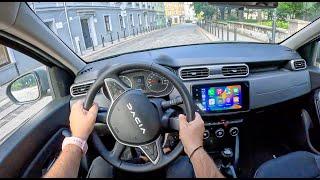 NEW Dacia Duster JOURNEY 2023 [1.3 TCe 130HP] |0-100| POV Test Drive #1808 Joe Black