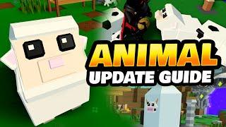 Animal Update Guide in Roblox Islands