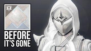 How To Get FULL WHITE Shader Chatterwhite BEFORE IT'S GONE! - Destiny 2 Revenant