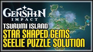 Star Shaped Gems Electro Seelie Puzzle Solution Genshin Impact