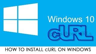 How to install cURL on Windows 10