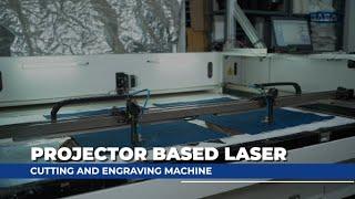 BABA Projector based CO2 laser cutting machine