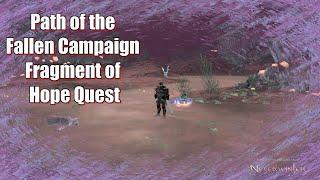 Neverwinter 2023 MMO Chronicles Path of the Fallen Campaign Fragment of Hope Quest