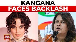 BJP MP Kangana Ranaut Faces Backlash Over Anti-Farm Law Remarks | India Today News