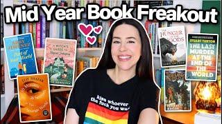 Mid Year Book Freakout 2024 || Best & worst books of the year & most anticipated new releases!