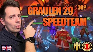 My fastest team GRAULEN 29 & almost 30 [Infinite Magicraid]