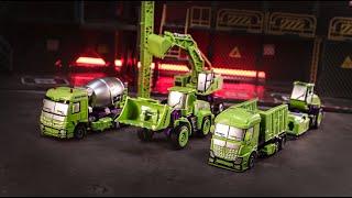 Devastator from China！Only cost $23 USD！Transformers stop motion by Mangmotion