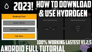 [LASTEST V1.2.5] How To Download & Use Hydrogen Executor 100% Working! [ANDROID FULL TUTORIAL]