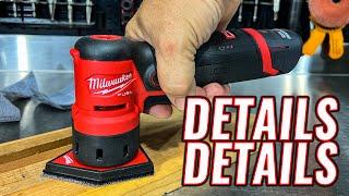 Milwaukee 2531 M12 FUEL Orbital Detail Sander Review [1.5 MM Orbit]