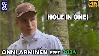 HOLE IN ONE! Onni Arminen, Puijo, Kuopio 2024 PDPT | 4K 60fps