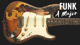 Funky Groove | Guitar Backing Track Jam in A