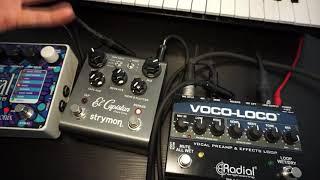 Voco Loco Pre-Amp Pedal from Radial Engineering - Tutorial Jessica Sligter