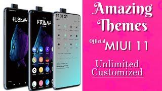  Ultimate Customized MIUI 11 themes for All Redmi Devices | Amazing Top 2 MIUI 11 Official Themes