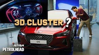 2019 Genesis G70 Review - World 1st? 3D Cluster? - What has changed on the Genesis G70