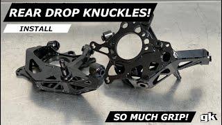 Gktech Rear Drop Knuckles - Install