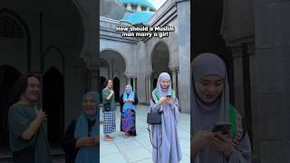 how do Muslim men meet a girl