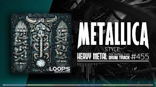 Heavy Metal Drum Track / Metallica Style / 130 bpm