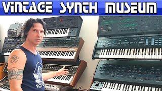VINTAGE SYNTHESIZER MUSEUM - Synth Studio Tour