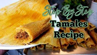 TAMALES | How To Make Tamales  | EASY Recipe For Tamales | Simply Mamá Cooks