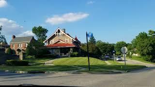 Drive into Devou Park, Covington, Kentucky