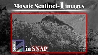 Mosaic Sentinel 1 images in the SNAP