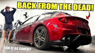We Bought Our Burnt Ferrari FF Back From Insurance & Uncovered What Happened!