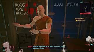 Cyberpunk 2077 - Sacrum Profanum: Talk to The Monk Brother (Save The Monk) Defeat The Gangoons PS5