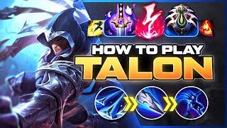 This Is Why Talon Is S+ Tier | Build & Runes | Season 14 Talon guide | League of Legends