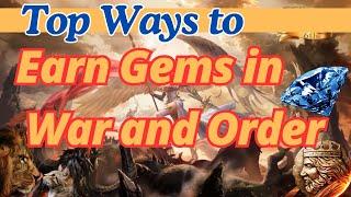 War and Order: Top Ways to Earn Gems in War and Order | Catzilla