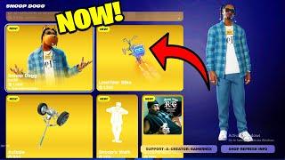 Snoop Dogg Skin in Fortnite item Shop Now !! Fortnite Remix