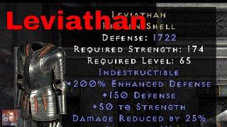 D2R Unique Items - Leviathan (Kraken Shell)