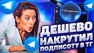 Как накрутить Живых Подписчиков в Телеграм ? | Накрутка Telegram 2024