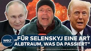 UKRAINE-KRIEG: Selenskyj zittert! Überraschende Annäherung zwischen Donald Trump und Putin