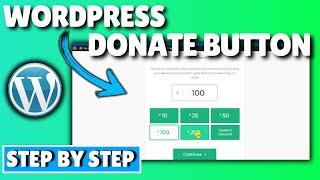 How to add donate button in wordpress | Full Guide