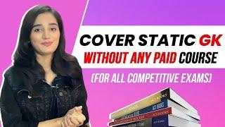 Complete Static GK For Free | Bushra Raza khan