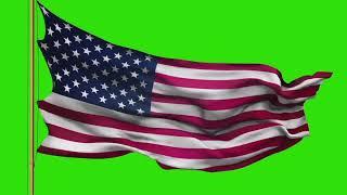 America||American flag green screen effect flag green screen