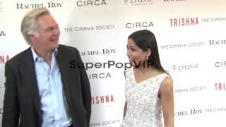 Jonathan Sehring, Freida Pinto at The Cinema Society With...